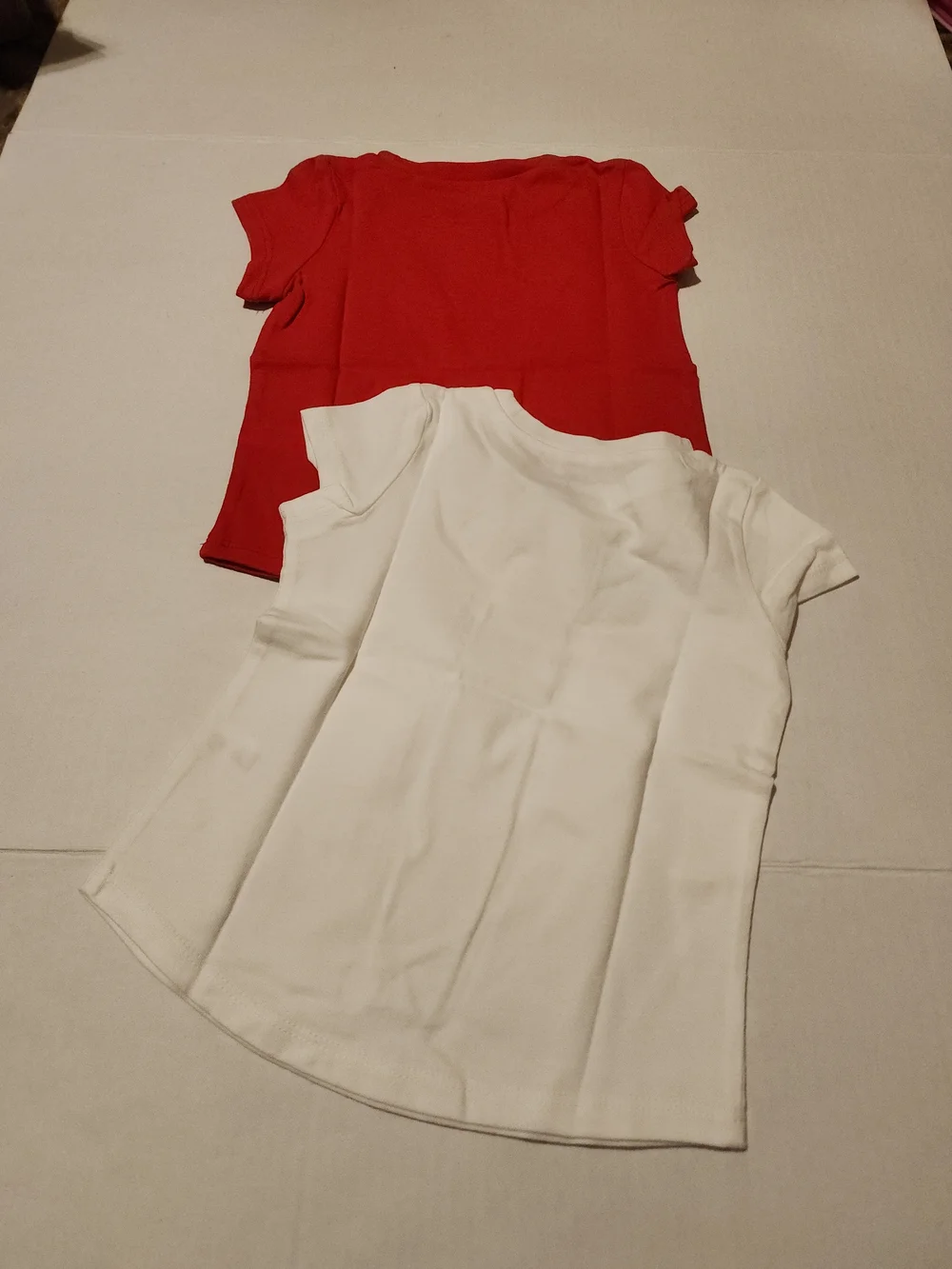jumping beans Red & White Short Sleeve Tees with Star and Flag Prints - Picture 4 of 6